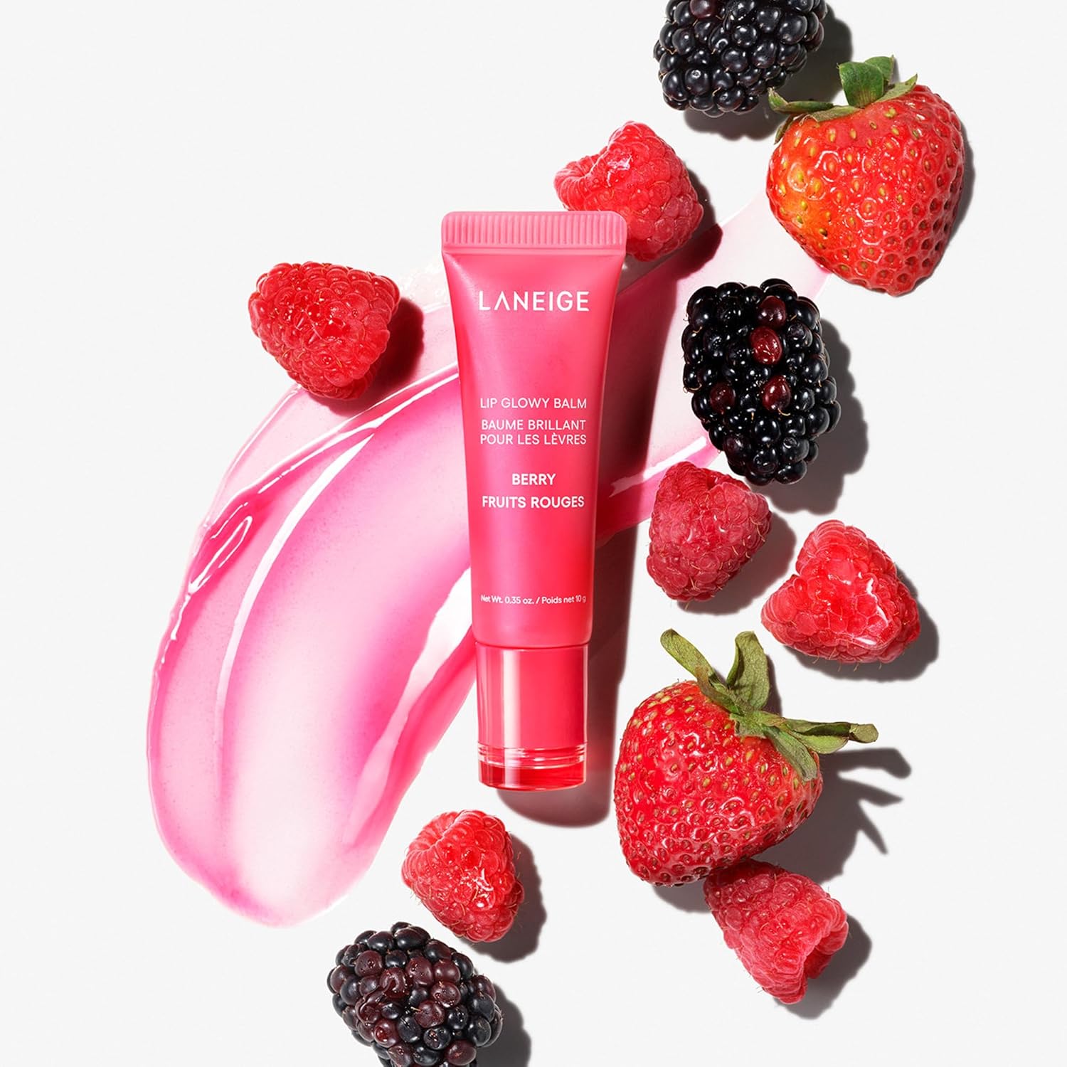 LANEIGE Lip Glowy Balm: Sheer Tinted Lip Moisturizer with Shea Butter, for Hydrating Shine & Soft Lips